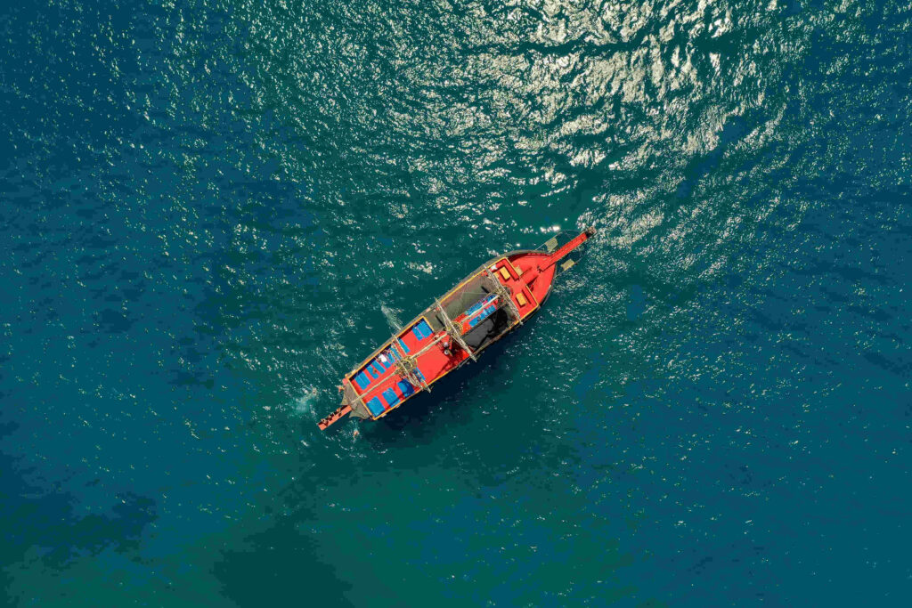 crew endorsement in Togo - ship on sea